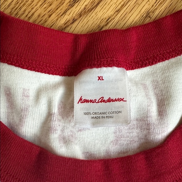Hanna Andersson Holiday Dear Men’s Pajamas XL - Picture 2 of 3